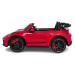 Elektrické autíčko 911 Porsche GT3 STRONG MP4 - dvojmiestne, červené